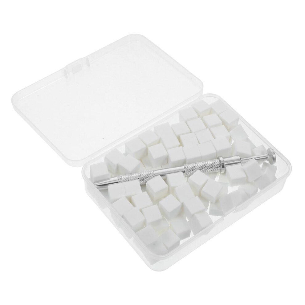 Nail Art Sponge Kit with Grabber Pen for Precise Gradient Design and DIY Ombre Manicure