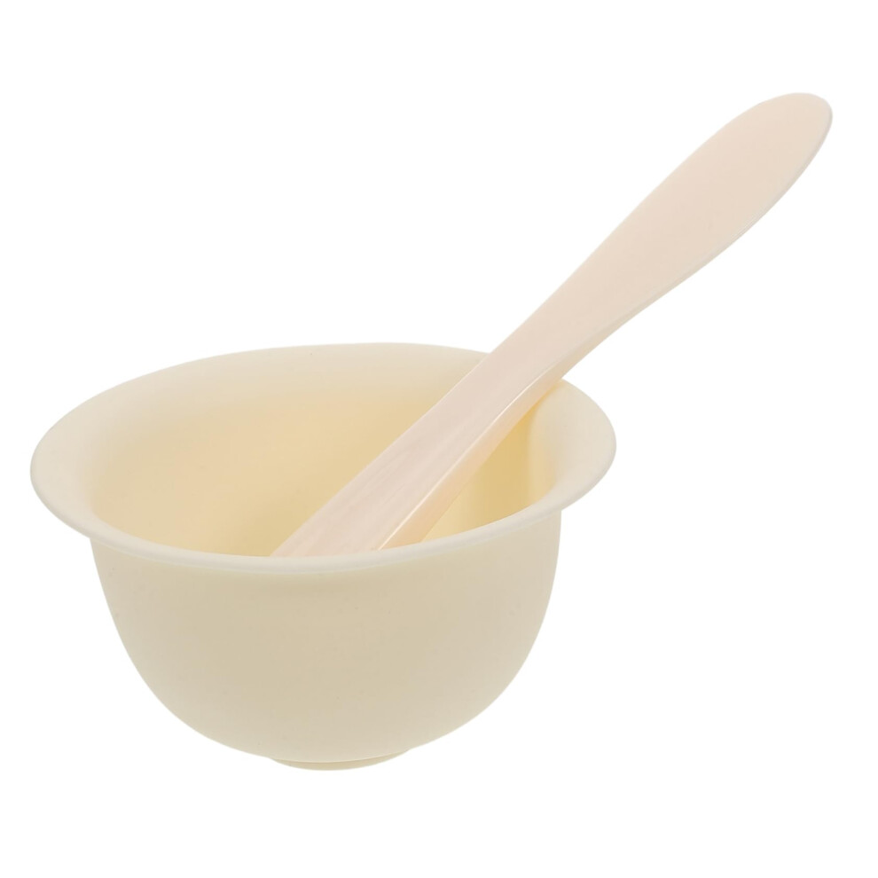 Silicone Face Mask Mixing Bowl Set with Applicator for DIY Facial Masks Spa and Travel Use