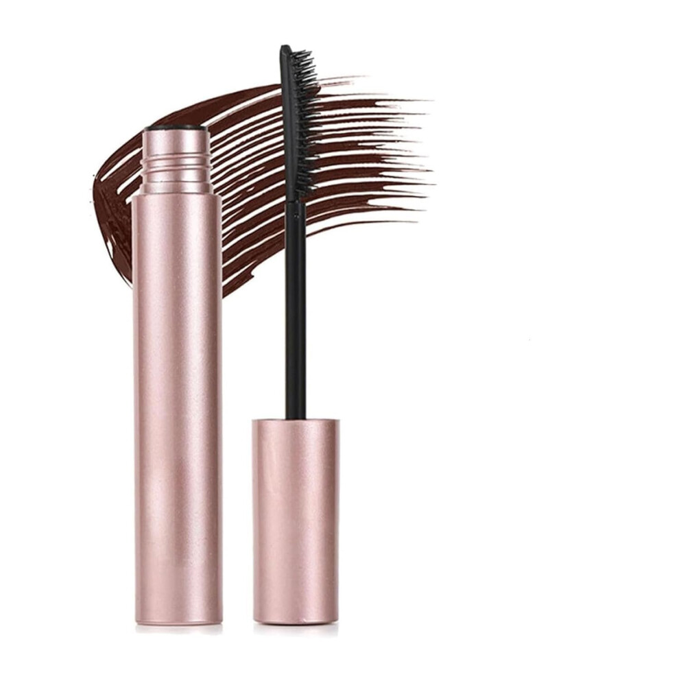 Brown Waterproof Lengthening And Curling Mascara Smudge Sweatproof Long Lasting Lash