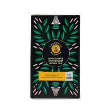 Cheerful Buddha Lion's Mane Green Tea 15 bags