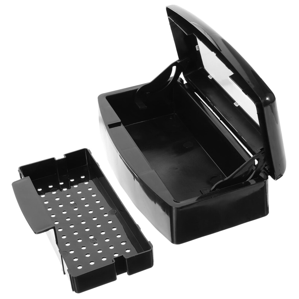 Manicure Tool Sterilizer Box With Lid For Salon Nail Tool Cleaning And Storage Organizer 9094768237878