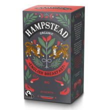 Hampstead Tea Organic English Breakfast Tea 20 Bags