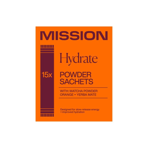 MISSION Mission Hydrate Matcha 15 Powder Sachets