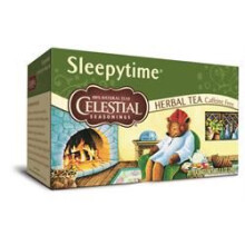 Celestial Seasonings, Chá Herbal, Sleepytime, Sem Cáfeina, 20 Sacos de Chá, 1 oz (29 g)