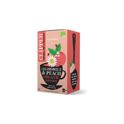 Clipper Clipper Organic Chamomile & Peach Infusions 20 Sachets