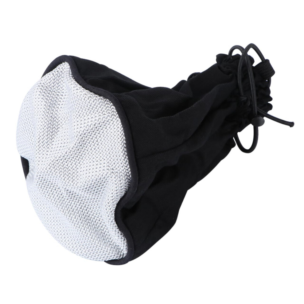 Hair Dryer Diffuser Bonnet Cap for Curly Hair with Faster Even Drying and Heat Protection Black