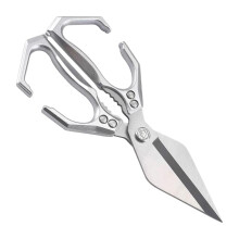 Heavy Duty Kitchen Shears 2 in 1 for Poultry and Seafood with Ergonomic NonSlip Grip Rust Resistant