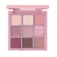 9 Color Glitter Eyeshadow Palette Waterproof Longlasting Vibrant Matte and Shimmer Set
