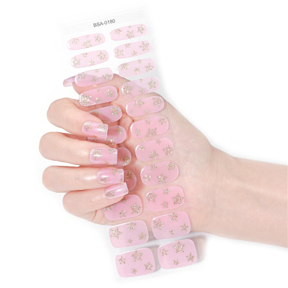 French Gel Nail Stickers SalonQuality LongLasting SelfAdhesive Wraps for Easy Application