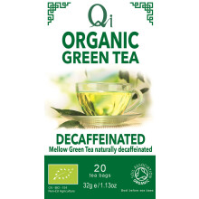 Qi Organic Decaffeinated Green Tea 32g 20 bags