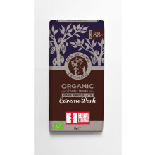 Equal Exchange, Organische Donkere Chocolade, Extreem Donker, 88% Cacao, 2,8 oz (80 g)