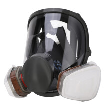 VLT Silicone Seal Maschera Completa con 10 Filtri per Uso in Officina