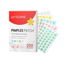 Overnight Hydrocolloid Pimple Patch Star Shape for Face Acne Blemish Reduction 200PCS