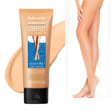 Waterproof Body Makeup for Legs and Scars, LongLasting No Transfer Tattoo Cover, Medium Glow 4oz