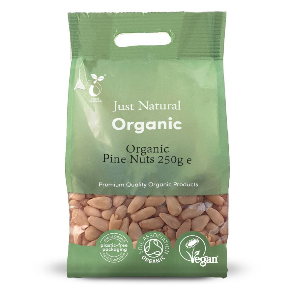 Just Natural Organic Organic Pine Nuts 250G
