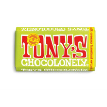Tonys Chocolonely Creamy Hazelnut Crunch Chocolate Bar 180g