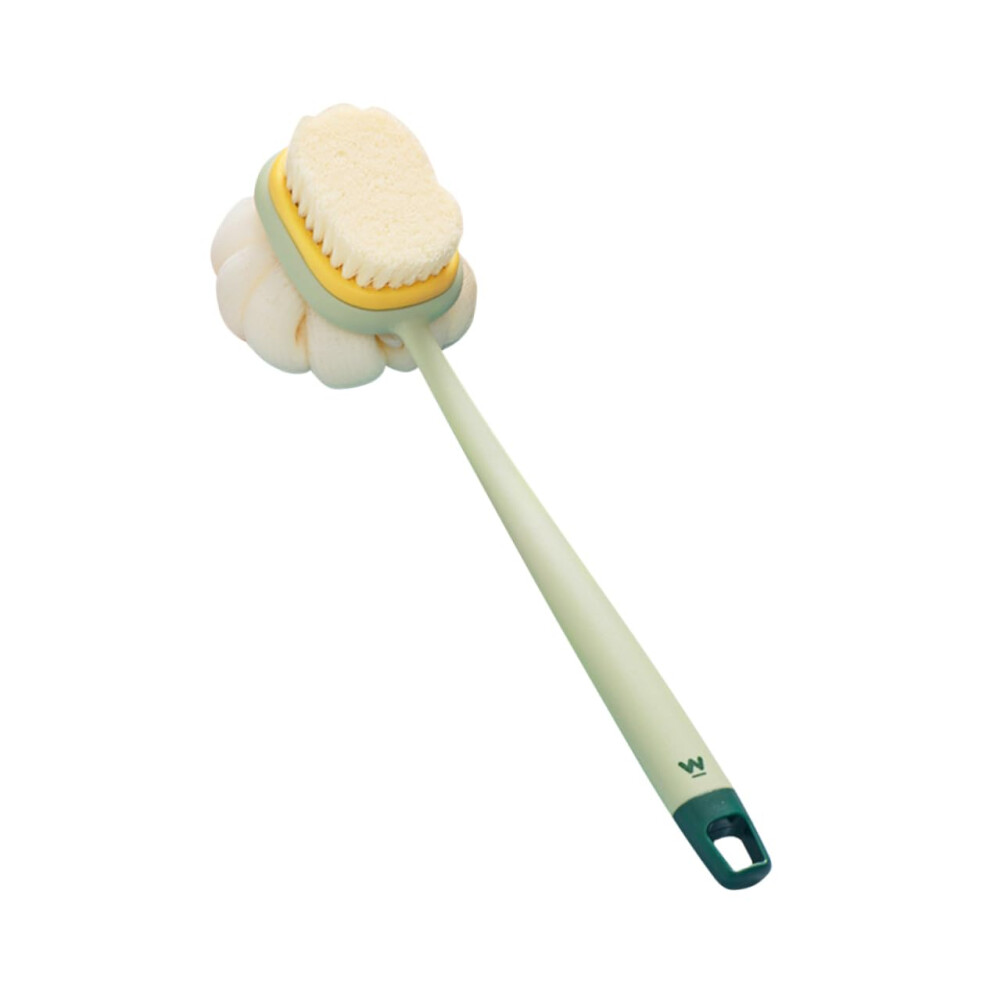 Back Scrubber with Long Handle, DoubleSided Bath Brush for Gentle Exfoliating and Massage