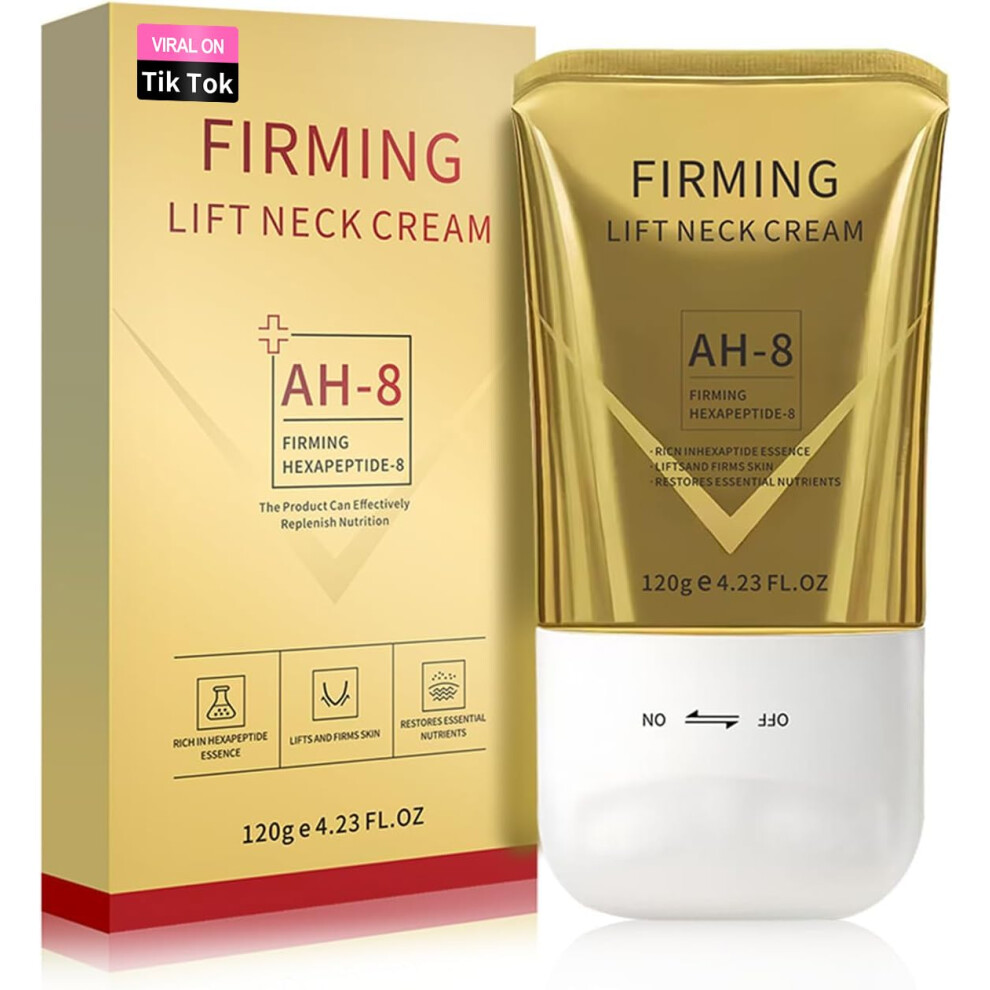 Cream Neck Firming With Hexapeptide, Visible Lift And Deep Hydration For Wrinkles And Sagging Skin