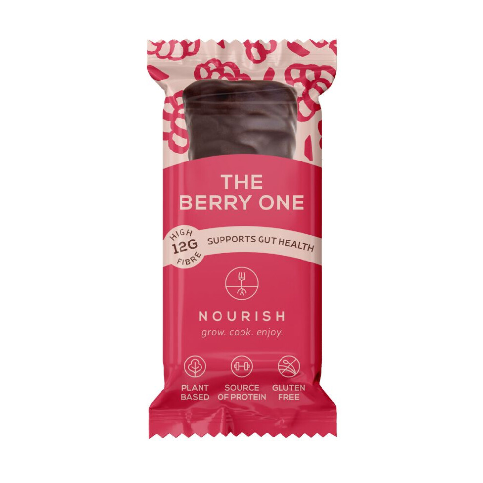 Nourish Grow Cook Enjoy The Berry One - Chocolate Coconut Brownie 50G