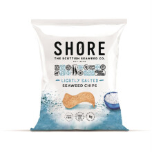 Shore Scottish Seaweed Seaweed Chips - Sea Salt 25g