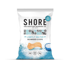 Shore Scottish Seaweed Seaweed Chips - Sea Salt 80g