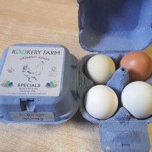 Rookery Farm 4 Mixed Special Org Free Range Eggs