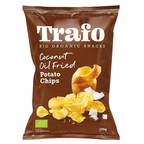 Trafo Organic Chips Fried in Coconut Oil 100g