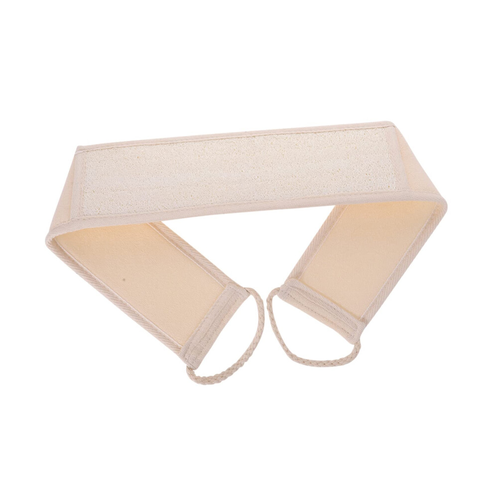 Loofah Back Scrubber Shower Towel for Gentle Skin Exfoliation and Elastic Back Cleaning