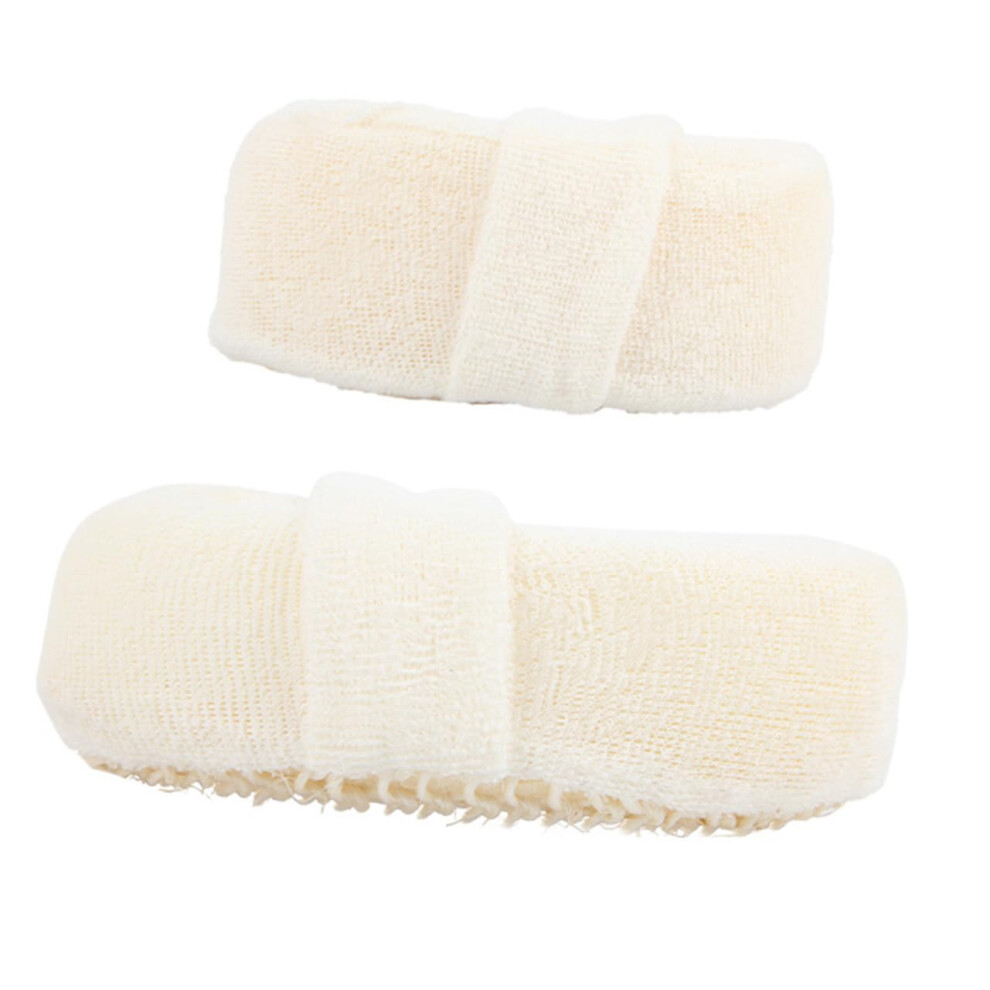 2pcs Bath Body Brush and Exfoliating Loofah Scrubber Towel Set for Deep Cleansing Shower