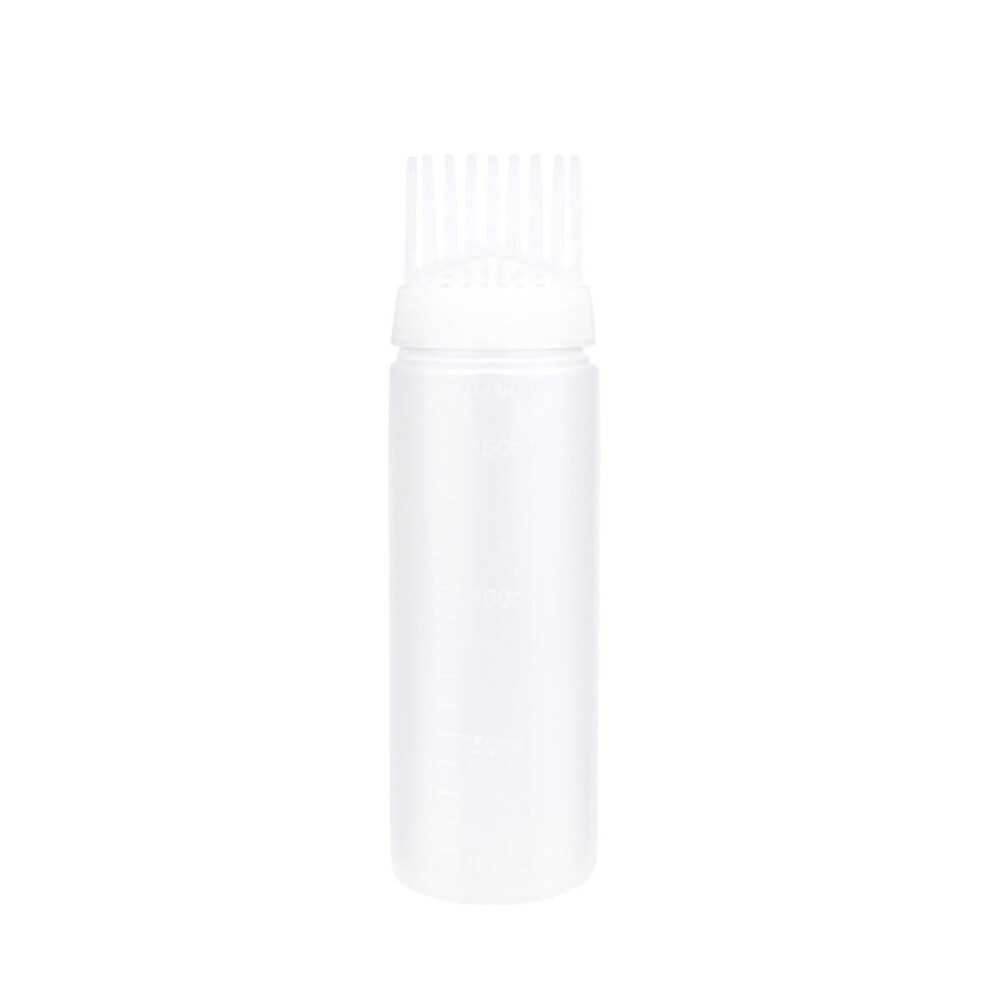 Hair Dye Applicator Bottle with Root Comb for Even Color and Precision Root Touch Up