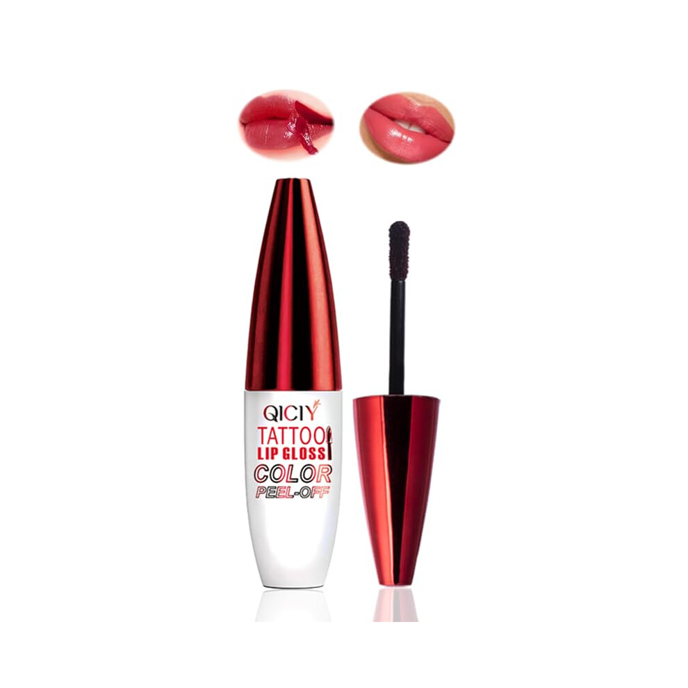 Peel Off Lip Stain Waterproof Long Lasting Matte Lipstick Transfer Proof  Pigment #04