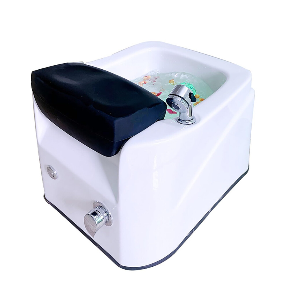 Foot Spa Bath Massager with Heat Therapy, Vibration, LED Lights and Pedicure Rest for Tired Feet