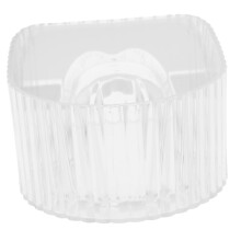 Manicure Soaking Bowl for Gel Polish Removal, Ergonomic Hand Fit, Durable Acrylic, Salon and Home Use