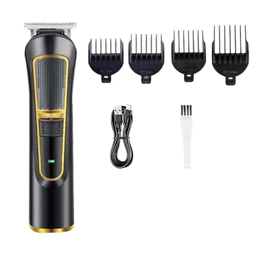 Hair Clippers for Men with Precision Stainless Steel Blades, USB Rechargeable Cordless Trimmer