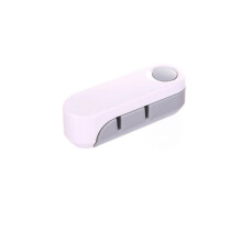 Kitchen Knife Sharpener 2 Stage Portable Mini Sharpener for Home Use, Compact Grey ABS Design