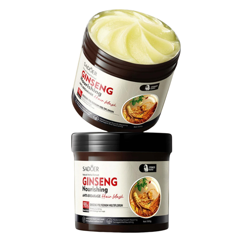 Ginseng Hair Mask Deep Conditioning and Hydration for Dry Damaged Hair 500g