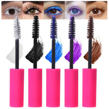 Colorful Mascara Set 5 Colors Waterproof Volumizing Lengthening Curling Formula for Festival Makeup