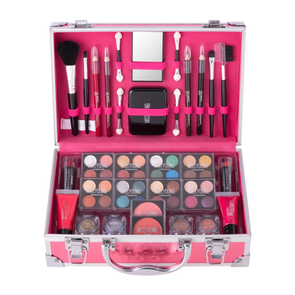 Tween Makeup Kit Rose Colors AllinOne Palette Beginner Friendly Makeup Set for Girls