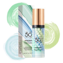SPF 50 Color Correcting Face Primer, 3in1 Makeup Base for Smooth LongLasting Flawless Finish