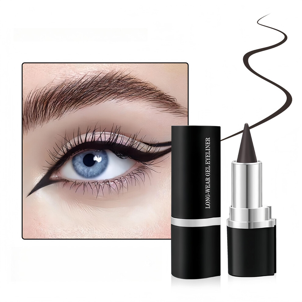 Dark/Gray Waterproof Smudgeproof Matte Gel Eyeliner Pen L03 For Precise Smooth Application