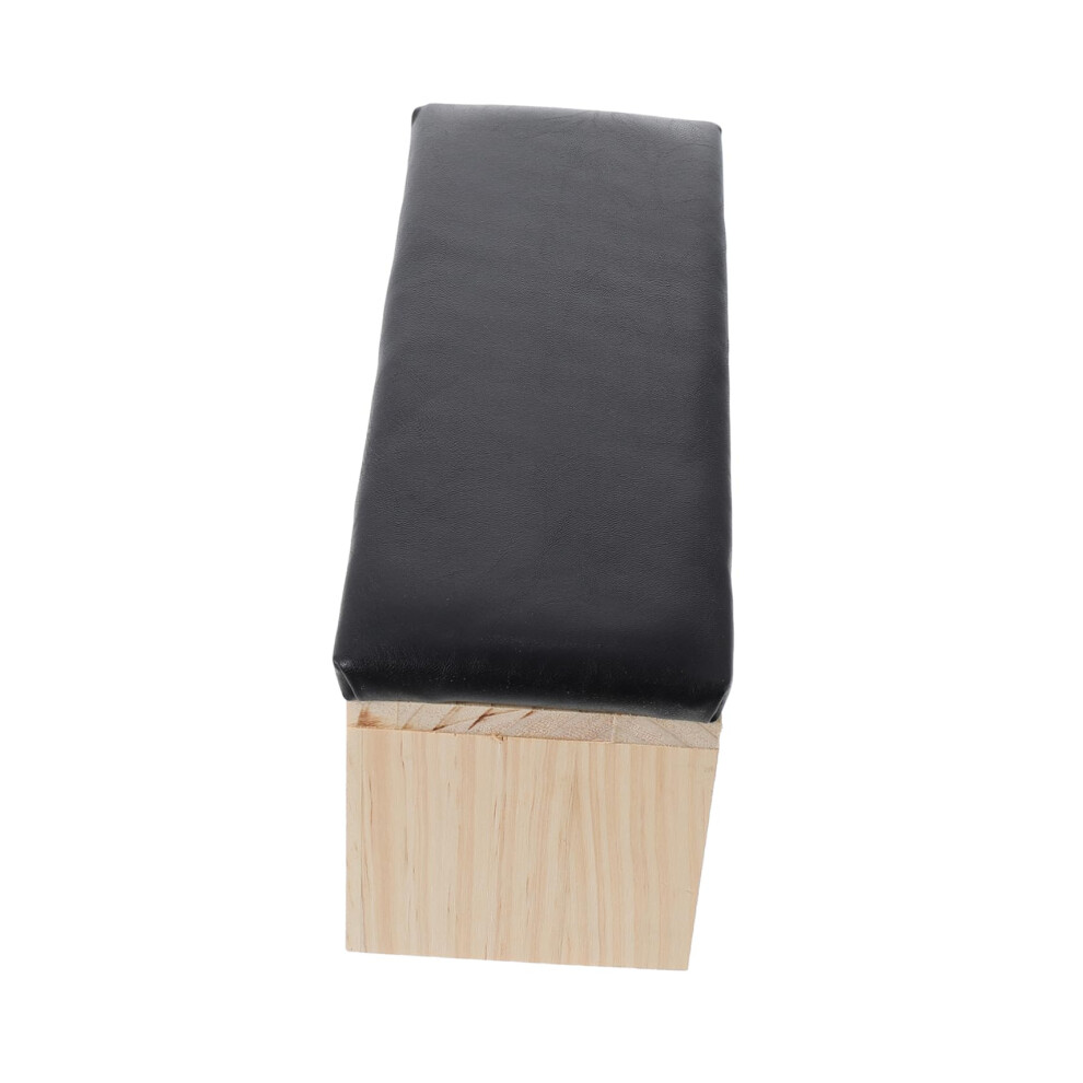 Nail Hand Rest Pillow with Ergonomic Wrist Support and EasyClean Leather for Manicure Salon