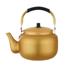 Camping Kettle 1L Aluminum Lightweight Coffee Pot with Fast Heating for Outdoor Water Boiling