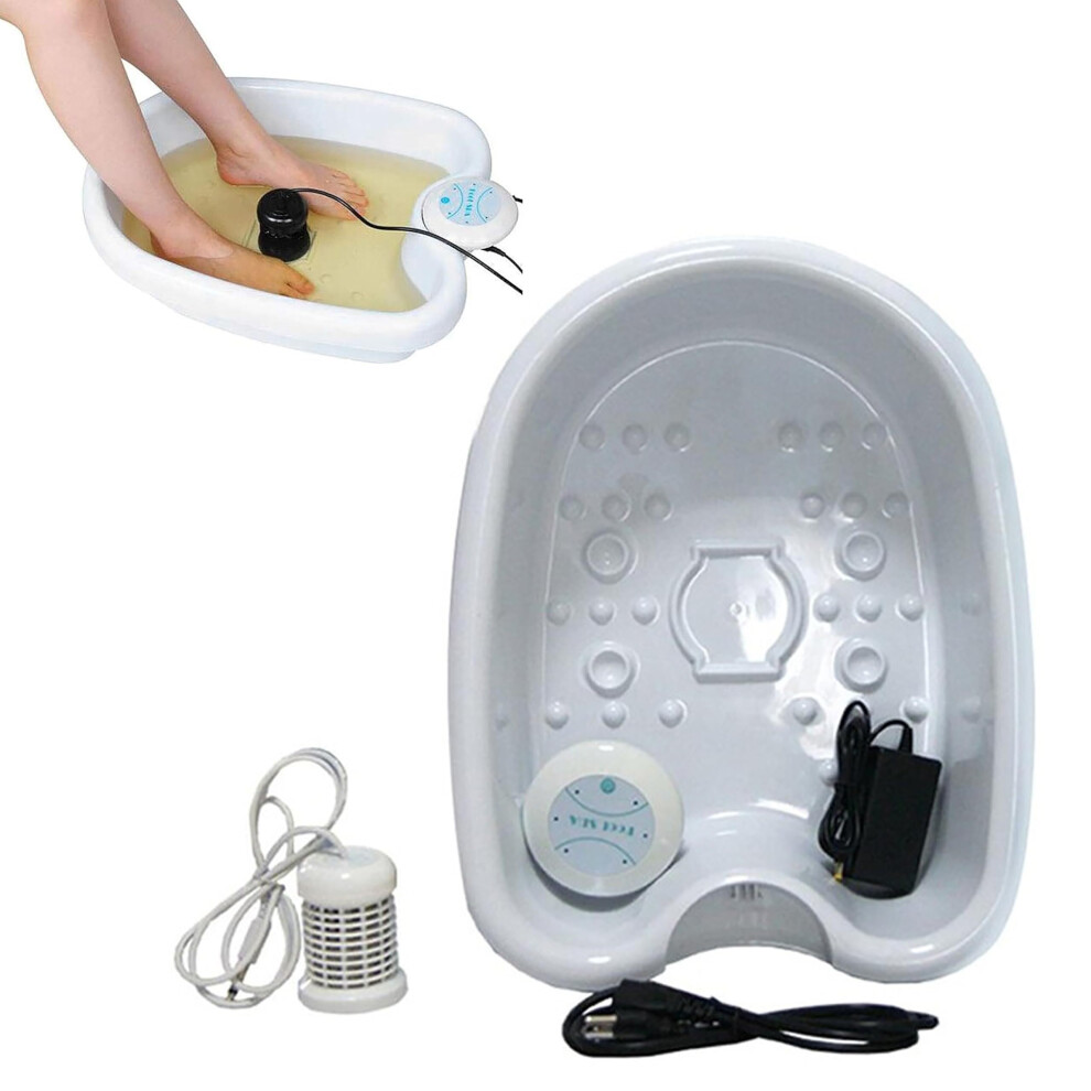 Foot Spa Bath Massager with Heat Therapy for Home Salon and Travel Relaxation