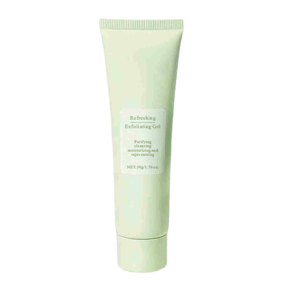 Exfoliating Face and Body Scrub with Gentle Enzymes for Deep Cleansing and Hydration, 1Pcs Green