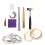 Finger Ring Sizing Tool Metal Ring Measuring Gauge Ring Sizer Set Half Sizes Available Accurate Size Measurement Durable Rustproof Design Multi Size C 6