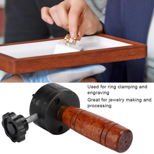 Metal Working Peg Clamp Tool for Jewelry Making, Adjustable Design Durable Construction Multi-Purpose Use Secure Workpiece Holding Sturdy Clamp for 2