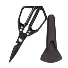 Kitchen Scissors Heavy Duty Stainless Steel Shears for Meat Poultry MultiPurpose NonSlip Grip
