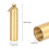 Mini Brass Waterproof Seal Box 12mm Diameter Portable EDC Storage 9
