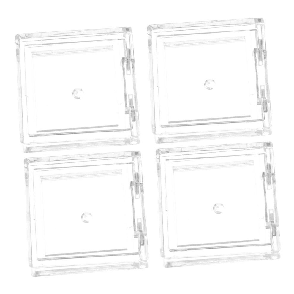 Empty Makeup Palette with Refillable Square Pans for Custom Eyeshadow and Durable Travel Use