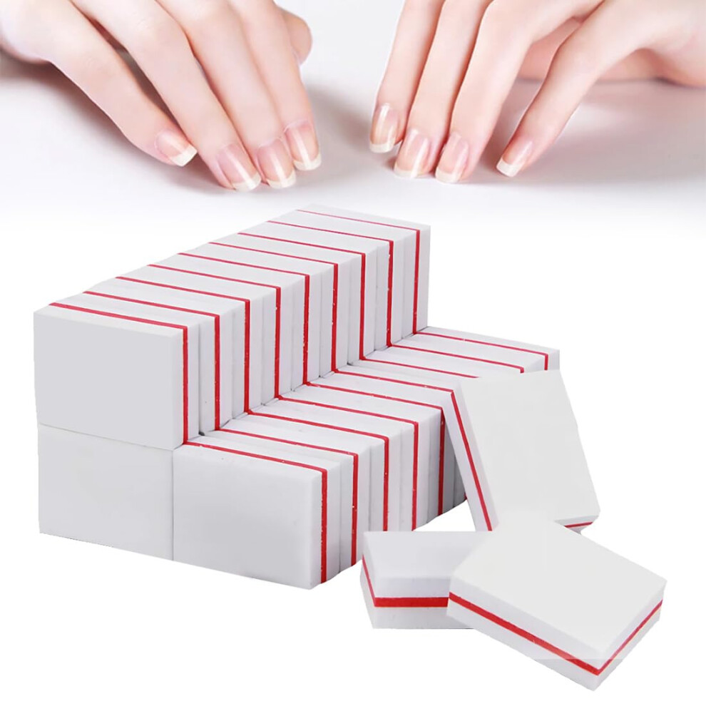 30pcs Nail Buffer Blocks Set, DualSided Sponge Files for Professional Manicure and Pedicure